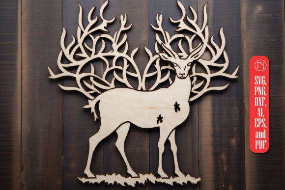 Cricut Laser Cut Deer SVG Decor
