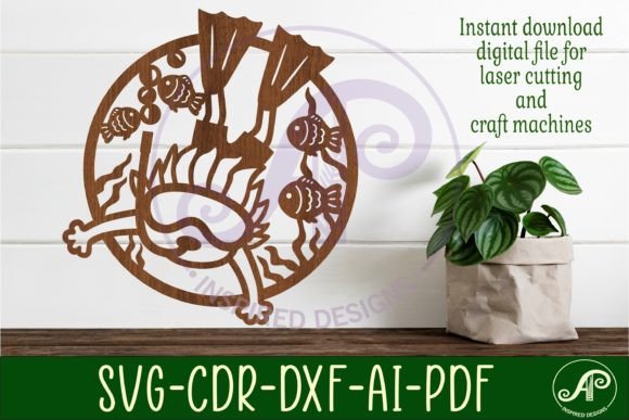 Snorkeling Boy Wall Art Sign, SVG File – A Versatile Digital Craft Resource
