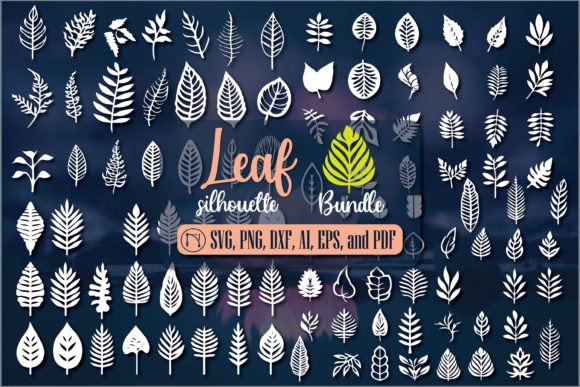 The Cricut Leaf Silhouette SVG Mega Bundle: A Must-Have for Creative Crafters