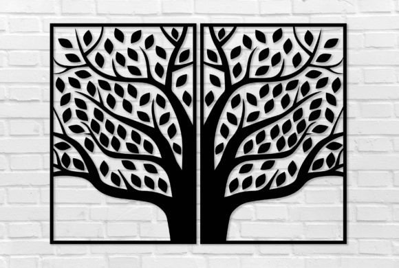 Tree Wall Interior Decor Laser Crafts