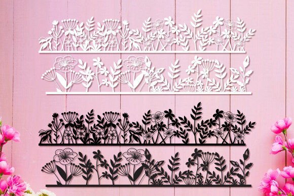 Wildflowers Laser Cut Wall Art SVG: A Creative and Functional Choice for Custom Decor